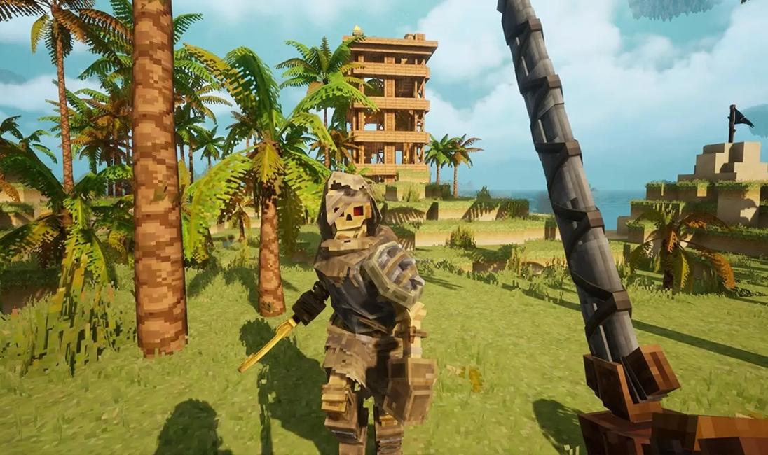 Free Minecraft-Valheim RPG Hybrid Available