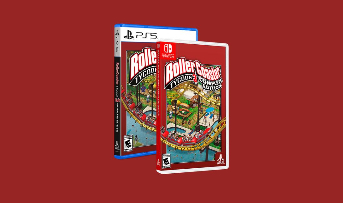 PS5, Switch to Get RollerCoaster Tycoon 3 Complete Edition Physical Release